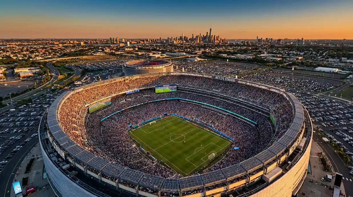 MetLife Stadium i New Jersey, finalarena før VM 2026