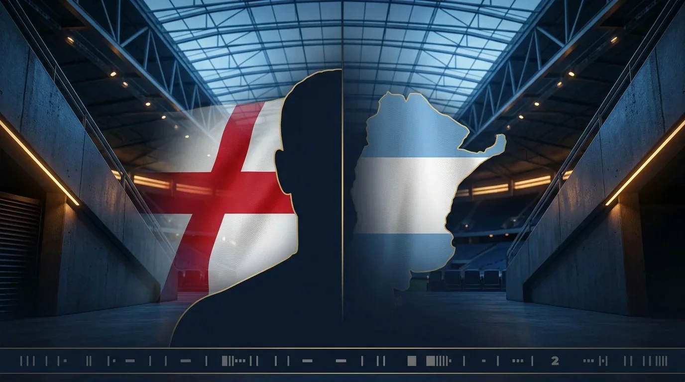 England og Argentina møtes i VM-semifinalen på Mercedes-Benz Stadium i Atlanta