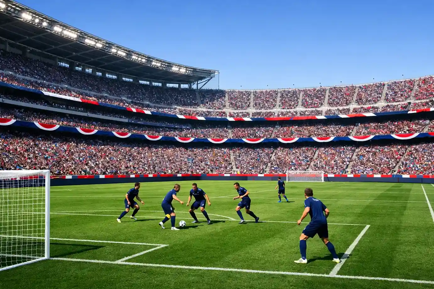 Det amerikanske landslaget på hjemmebane som vertsland for VM 2026